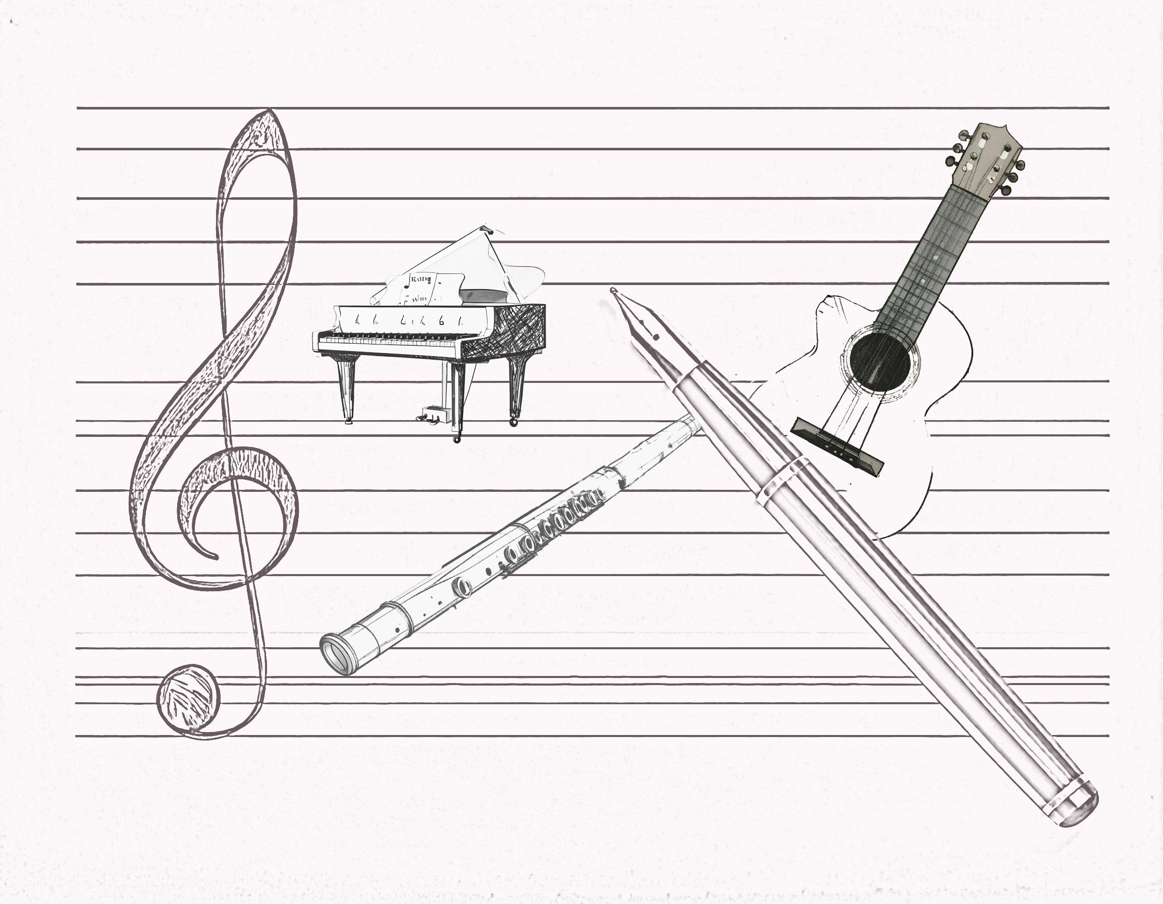 Transcription pour 2 à 4 instruments.
